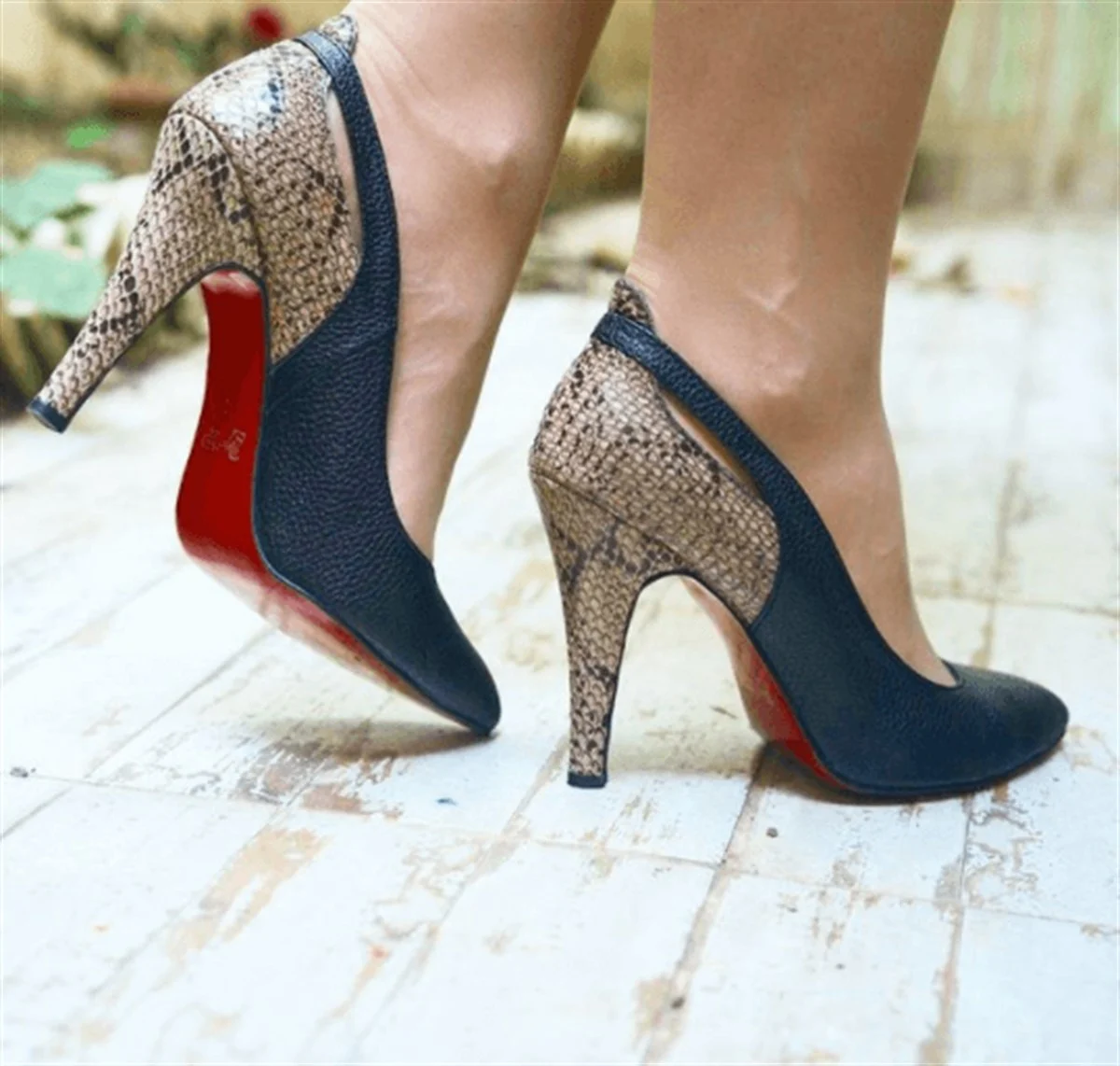 Büyük numara stiletto kadın topuklu abiye ayakkabı modeli